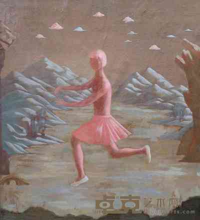 李文  云儿 110×100cm